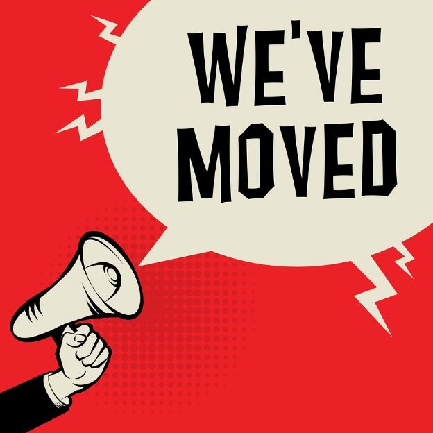 We've moved!